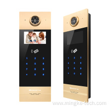 Intercom System Video Doorbell IP33 Waterproof For Apartment